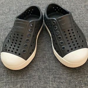 Black Native shoes size C6